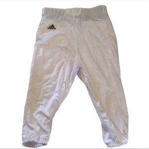 NWT white Adidas Baseball Pants